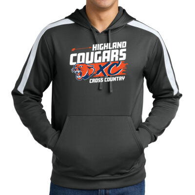 Highland Cross Country 2026 Logo 1 - Sport Wick ® Fleece United Pullover Hoodie Thumbnail