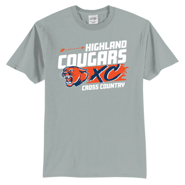 Highland Cross Country 2026 Logo 1 - Tall Core Blend Tee Thumbnail