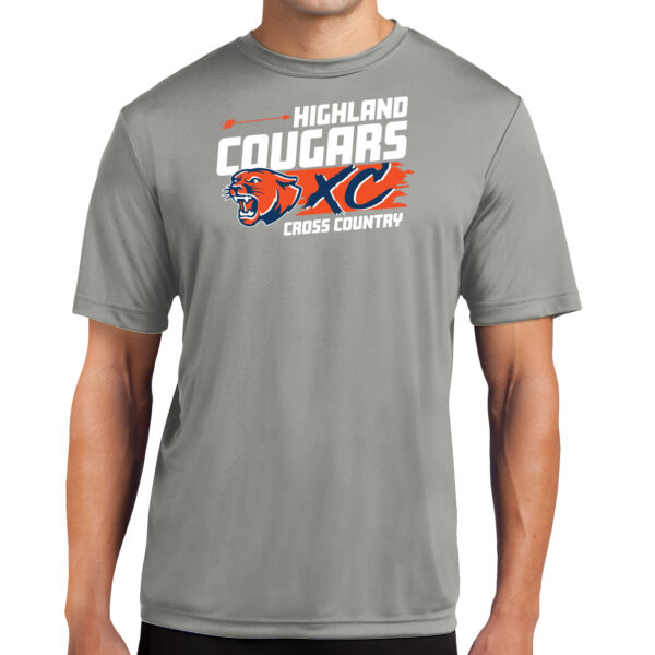 Highland Cross Country 2026 Logo 1 - Tall PosiCharge ® Competitor Tee Thumbnail