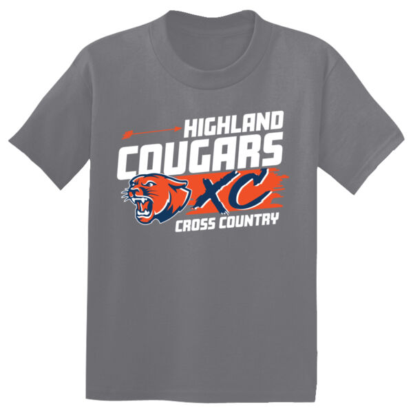 Highland Cross Country 2026 Logo 1 - Youth PosiCharge ® Competitor Tee Thumbnail