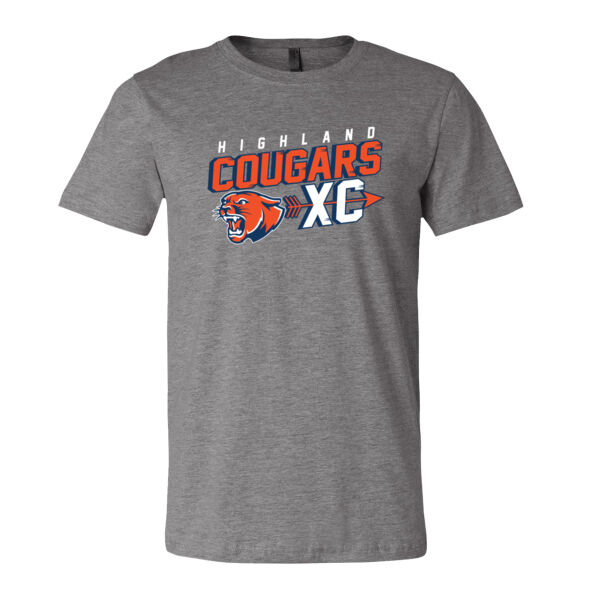 Highland Cross Country 2026 Logo 2 - CVC Jersey Tee Thumbnail