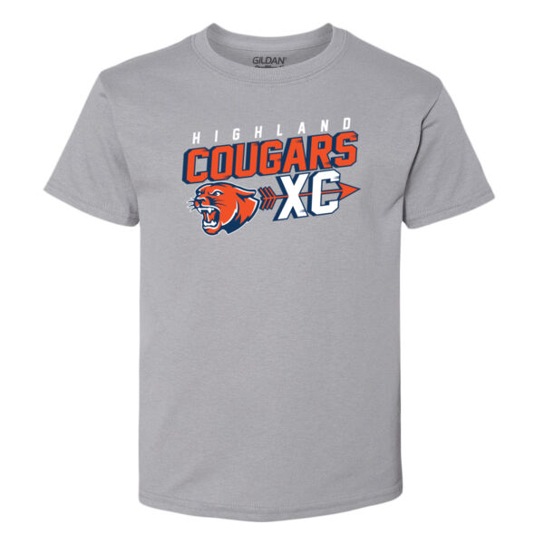 Highland Cross Country 2026 Logo 2 - DryBlend® Youth T-Shirt Thumbnail