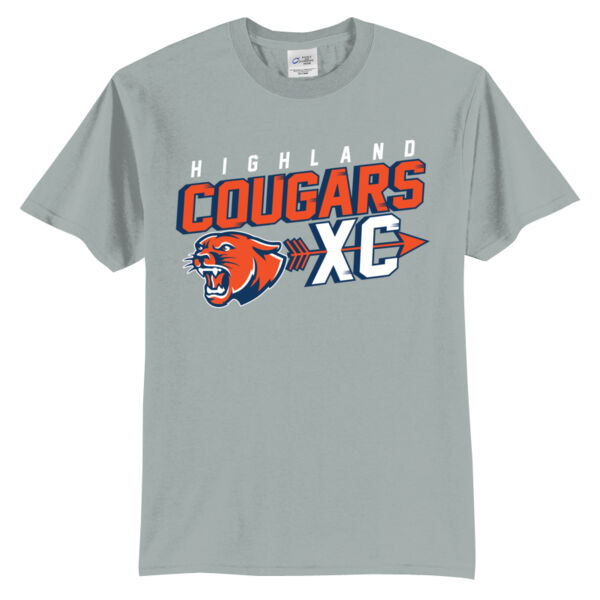 Highland Cross Country 2026 Logo 2 - Tall Core Blend Tee Thumbnail