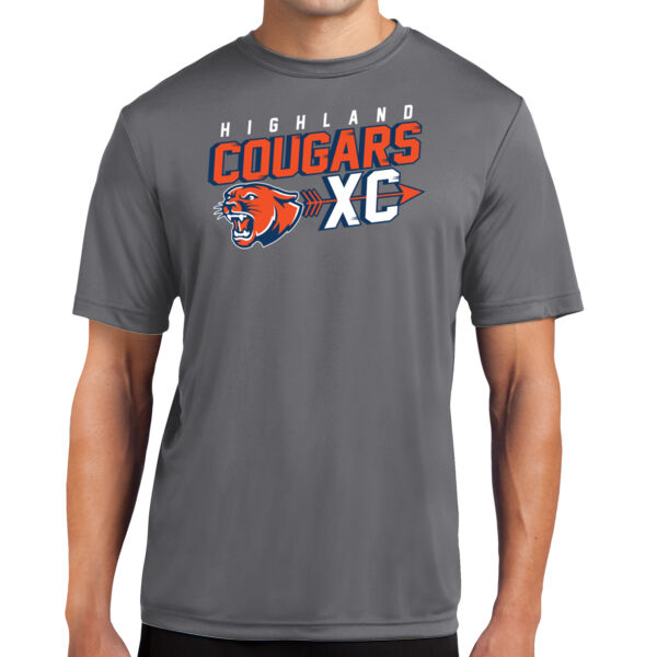 Highland Cross Country 2026 Logo 2 - Tall PosiCharge ® Competitor Tee Thumbnail