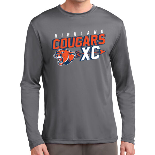 Highland Cross Country 2026 Logo 2 - Long Sleeve PosiCharge ® Competitor Tee Thumbnail