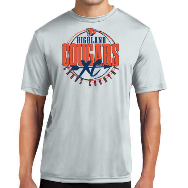 Highland Cross Country 2026 Logo 3 - Tall PosiCharge ® Competitor Tee Thumbnail