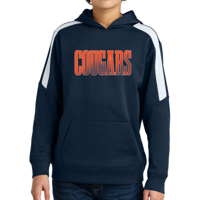 Highland Cross Country 2026 Logo 4 - Youth Sport Wick ® Fleece United Pullover Hoodie Thumbnail