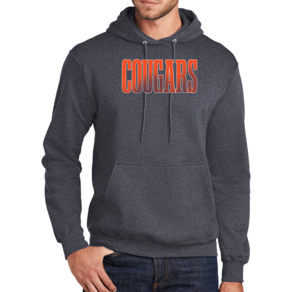 Highland Cross Country 2026 Logo 4 - Tall Core Fleece Pullover Hooded Sweatshirt Thumbnail