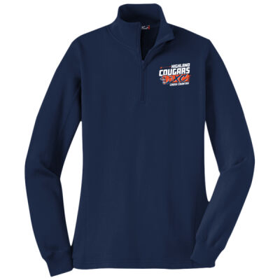 Highland Cross Country 2026 Logo 1 - Women's 1/4 Zip Sweatshirt Thumbnail