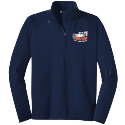 Highland Cross Country 2026 Logo 1 - Tall Sport Wick ® Stretch 1/4 Zip Pullover Thumbnail