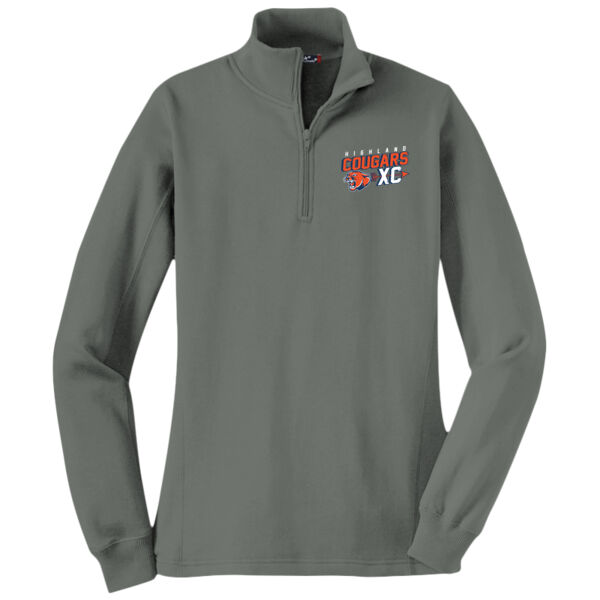 Highland Cross Country 2026 Logo 2 - Women's 1/4 Zip Sweatshirt Thumbnail
