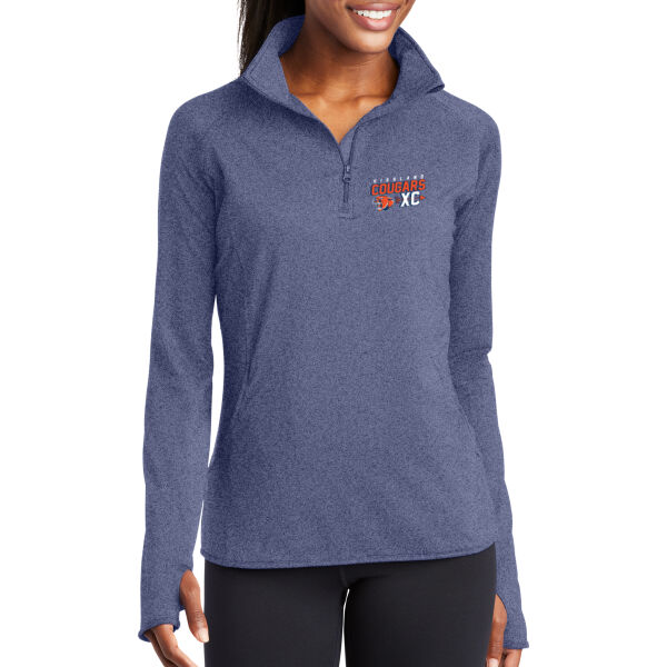 Highland Cross Country 2026 Logo 2 - Women's Sport Wick ® Stretch 1/4 Zip Pullover Thumbnail