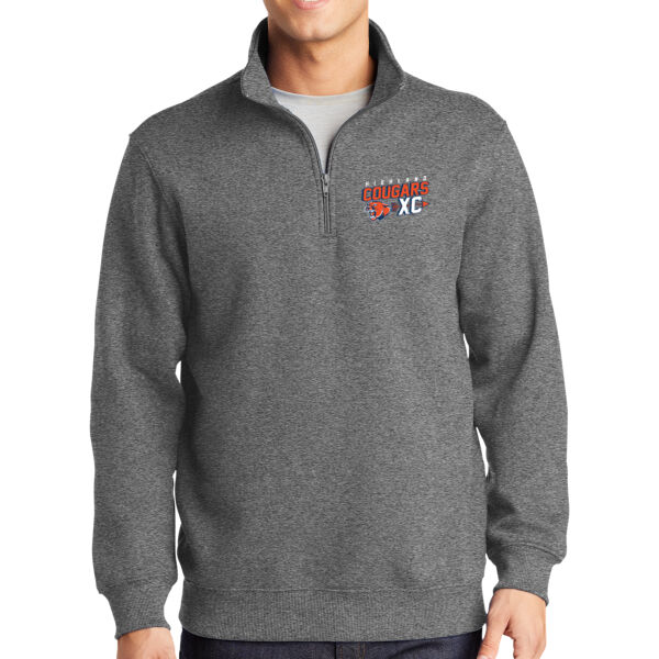 Highland Cross Country 2026 Logo 2 - 1/4 Zip Sweatshirt Thumbnail