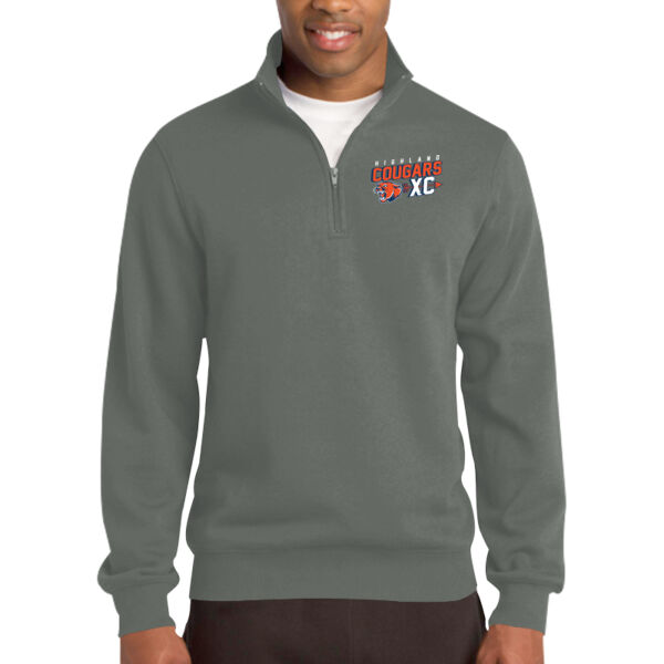 Highland Cross Country 2026 Logo 2 - Tall 1/4 Zip Sweatshirt Thumbnail