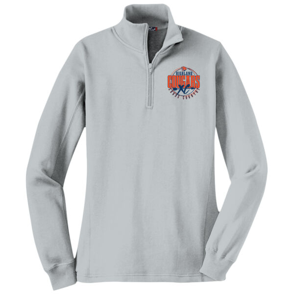 Highland Cross Country 2026 Logo 3 - Women's 1/4 Zip Sweatshirt Thumbnail