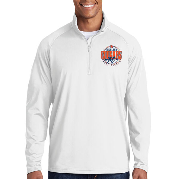 Highland Cross Country 2026 Logo 3 - Sport Wick ® Stretch 1/4 Zip Pullover Thumbnail