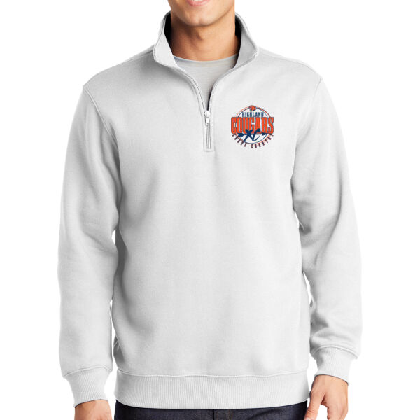 Highland Cross Country 2026 Logo 3 - 1/4 Zip Sweatshirt Thumbnail