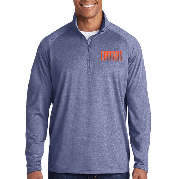 Highland Cross Country 2026 Logo 4 - Sport Wick ® Stretch 1/4 Zip Pullover Thumbnail