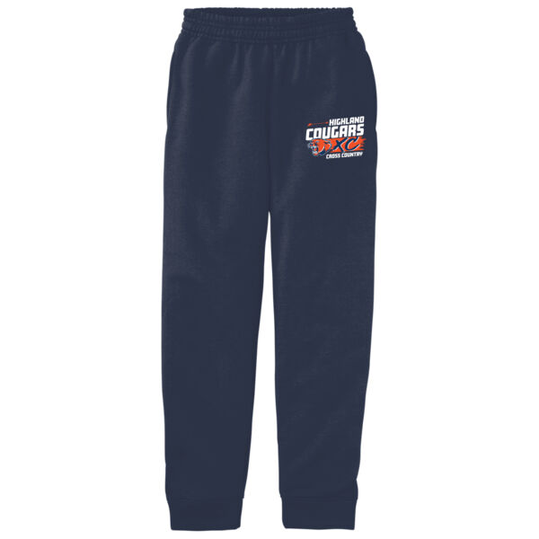 Highland Cross Country 2026 Logo 1 - Youth Core Fleece Jogger Thumbnail